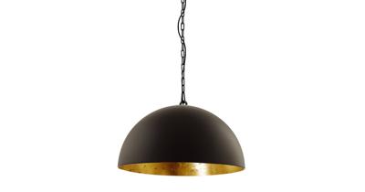 Steinhauer Hanglamp semicirkel 2555zw zwart