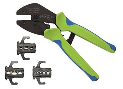 Rennsteig Werkzeuge Multicrimp mit Magazin 3tlg. 629 004 3 Krimptang Ongeïsoleerde platte connectoren, Geïsoleerde connectoren, Adereindhulzen