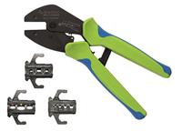 Rennsteig Werkzeuge Multicrimp mit Magazin 3tlg. 629 004 3 Krimptang Ongeïsoleerde platte connectoren, Geïsoleerde connectoren, Adereindhulzen - thumbnail
