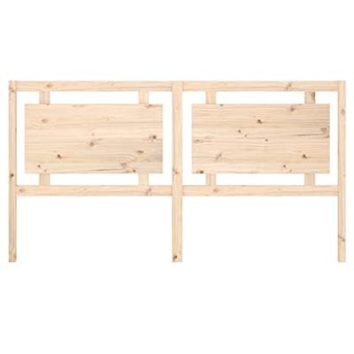 Hoofdbord 185,5x4x100 cm massief grenenhout