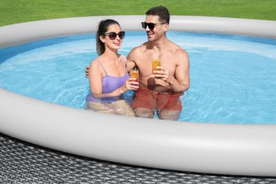 Bestway FastSet zwembad 457x84cm + pomp - thumbnail