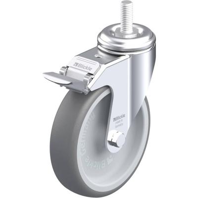 Blickle LKRA-TPA 126G-FI-GS12 Zwenkwiel met rem Wieldiameter: 125 mm Draagvermogen (max.): 120 kg 1 stuk(s)