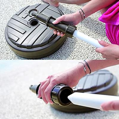 Parasolvoet Bruin Polyrattan Optiek Ø39cm