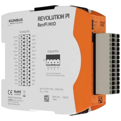 Revolution Pi by Kunbus RevPi MIO PR100323 PLC-uitbreidingsmodule 24 V/DC Revolution Pi by Kunbus RevPi MIO PR100323 PLC-uitbreidingsmodule 24 V/DC