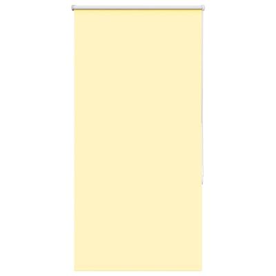 VidaXL Rolgordijn verduisterend 70x130 cm stofbreedte 65,7 cm geel VidaXL Rolgordijn verduisterend 70x130 cm stofbreedte 65,7 cm geel