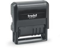 Trodat tekststempel met datum Printy 4817, Frans - thumbnail