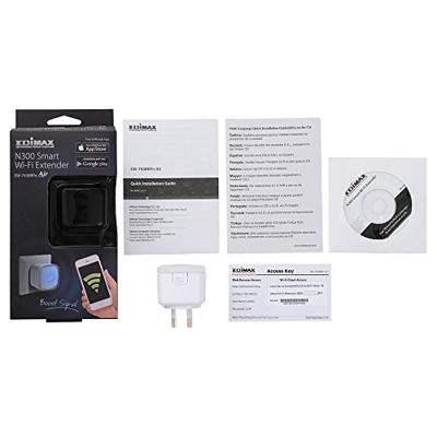 Edimax ew-7438rpn air draadloze single wlan wit