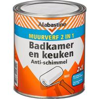 Alabastine 2In1 Muurverf Badk. En Keuken 1L - 5096068 - thumbnail
