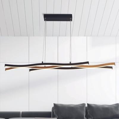 Searchlight Strakke led hanglampBloom - 32104-1BK