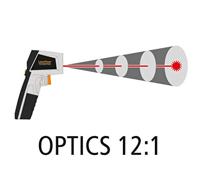 Laserliner ThermoSpot Pocket Infrarood-thermometer Optiek 12:1 -40 - 400 °C - thumbnail