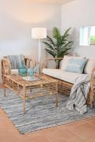 Tapijt Home ESPRIT Blauw Wit 160 x 230 x 0,5 cm - thumbnail