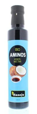 Hanoju Aminos kokosnoot nectar bio 250 Milliliter