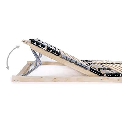 Lattenbodem met 42 latten 7 zones 120x200 cm