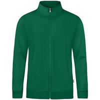 JAKO C9830 Sweaterjas Doubletex - Groen - 3XL - thumbnail