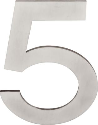 Formani Square LSQHN250 huisnummer - mat RVS