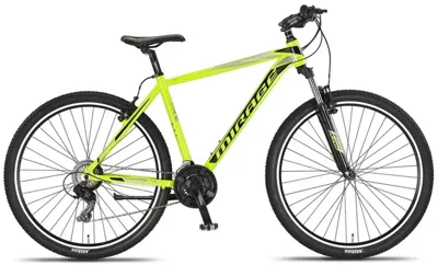 Umit Mirage Oversized MTB 29 Inch 50 cm Unisex 21V V Brakes Lime/Zwart Umit Mirage Oversized MTB 29 Inch 50 cm Unisex 21V V Brakes Lime/Zwart