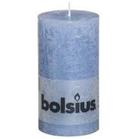 Bolsius Rustieke Kaars Jeansblauw 13cm Bolsius Rustieke Kaars Jeansblauw 13cm