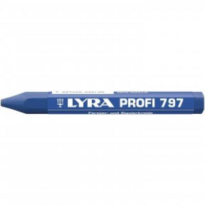 Lyra merkkrijt Profi 797 blauw (12x)