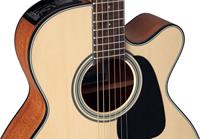 Takamine GX18CE-NS 3/4-formaat elektr.akoest. westerngitaar naturel met tas - thumbnail