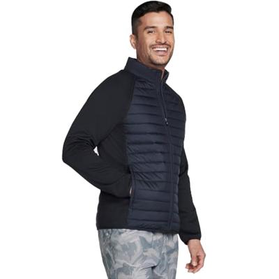 Skechers Jas Hybrid Jacket 2.0 JA141/BLK Zwart-XL maat XL
