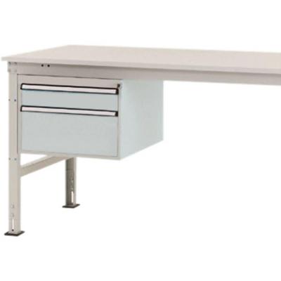 Manuflex ZB4565.7035 Behuizing onderbouw mobiel, gebruiksh. 300 mm met 2 lades. Voor tafel diepte 800 mm Manuflex ZB4565.7035 Behuizing onderbouw mobiel, gebruiksh. 300 mm met 2 lades. Voor tafel diepte 800 mm