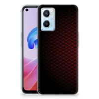 OPPO A96 | OPPO A76 | TPU bumper | Geruit Rood - thumbnail