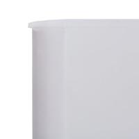VidaXL Windscherm 3-panelen 400x160 cm stof zandwit - thumbnail
