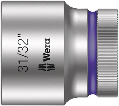 Wera 8790 HMC Zyklop Hand- en Machinedop met 1/2" Aandrijving, 31/32 duim - 1 stuk(s) - 05003630001 Wera 8790 HMC Zyklop Hand- en Machinedop met 1/2" Aandrijving, 31/32 duim - 1 stuk(s) - 05003630001