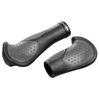 Ergotec handvatset Frisco2 140/95mm zwart/grijs - thumbnail