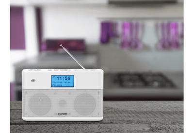 Kenwood CR-ST50DAB-W radio Draagbaar Analoog & digitaal Wit Kenwood CR-ST50DAB-W radio Draagbaar Analoog & digitaal Wit