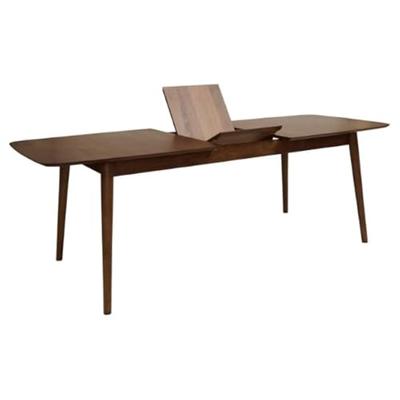 Sohome Uitschuifbare Eettafel 'Montreux' Walnoot, 180-219 x 90cm