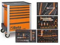 Beta BW 2400S O7/E-S Gereedschapswagen met 7 laden, gevuld met gereedschap | 240 Delig - 024006321 - thumbnail