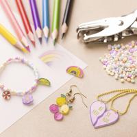 Creativ Company Rocailles, d 4 mm, afm 6/0, gatgrootte 0,9-1,2 mm, diverse kleuren, 130 gr/ 1 doos - thumbnail