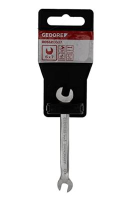 Gedore RED 3301067 R05120607 Dubbele steeksleutel Sleutelbreedte (metrisch) 6 - 7 mm