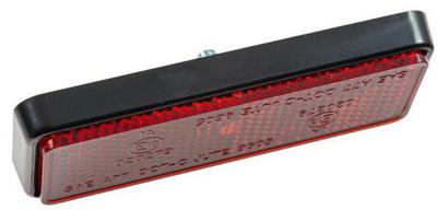 ZIEGER reflector adhesive reflector with thread 90x35 red
