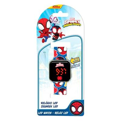 LED-horloge - KINDERLICENTIE - Spidey - Geschikt voor kinderen vanaf 4 jaar