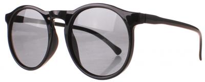 CWI zonnebril unisex panto zwart/smoke (CWI948) CWI zonnebril unisex panto zwart/smoke (CWI948)