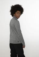 Protest Prtwillowy 1/4 Zip Pully Kinderen Dark Grey Melee 152 - thumbnail