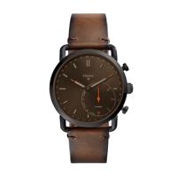 Horlogeband Fossil FTW1149 Leder Bruin 22mm - thumbnail