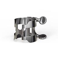 D&apos;Addario Woodwinds HAS1S H-Ligature & Cap Silver Plated voor altsax - thumbnail