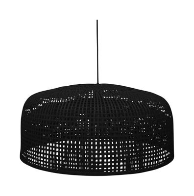 BePureHome Construct Hanglamp - Bamboe - Zwart - 30x65x65
