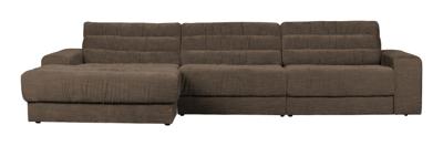 BePureHome Loungebank 'Date' Links, kleur Warm Grijs BePureHome Loungebank 'Date' Links, kleur Warm Grijs