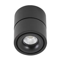 Ole 1 Opbouwspot Zwart - thumbnail