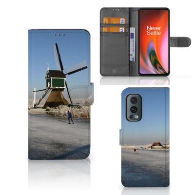 OnePlus Nord 2 5G | Flip Cover | Schaatsers OnePlus Nord 2 5G | Flip Cover | Schaatsers