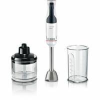 Bosch Haushalt MSM4W220 Staafmixer 600 W Met mixbeker, Met maatbeker, Met hakmolenopzet, BPA-vrij Wit, Grijs - thumbnail