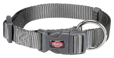 Hondenhalsband Trixie New Premium Grafiet M/L 35-55 cm