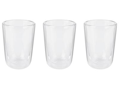 SILVERCREST Dubbelwandige glazen (Cappuccino, 3 stuks)