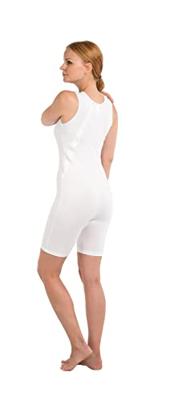 Suprima 4696 Body Z/mouw + Rugrits Wit Xl - thumbnail