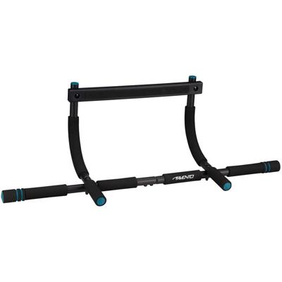 Avento optrekstang 60-90 cm staal/foam zwart