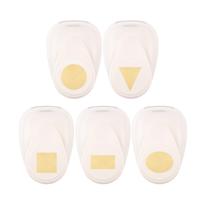 Vaessen Creative • figuurpons set basisvormen medium 5st. - thumbnail